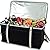 Picnic at Ascot 72 Can Large Folding Collapsible Cooler Trellis Blue Navy