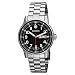 Wenger Men's Swiss Commando Day-Date XL - Black Dial/3-Link Stainless Steel Bracelet