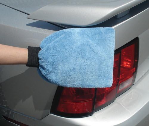 Viking Car Care 835000 Long Pile Microfiber Wash Mitt, Colors May Vary