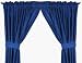 New York Giants 63L x 82W Coordinating Jersey Mesh Tie Back Drape for the Locker Room or Sideline