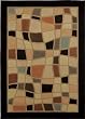 Modern Multi Stone Art Area Rug 8x11 Abstract Carpet