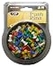 A&W Products Mesh Tub Push Pins, Assorted Colors, 150-Count (34073)