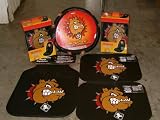 New Fighting Bulldog Auto Truck Floormat Seatcover Set
