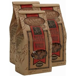 Click to buy 3-PACK Liver Biscotti from Amazon!