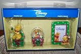 Winnie the Pooh Holiday Photo Clip, Waterball and Photo Frame