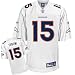 Reebok Denver Broncos Tim Tebow Replica White Jersey Small