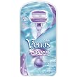 Gillette Venus Breeze Womens Razor, 1 Razor 2 Razor Refill Cartridges Kit