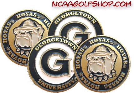 Georgetown Hoyas Golf Ball Markers