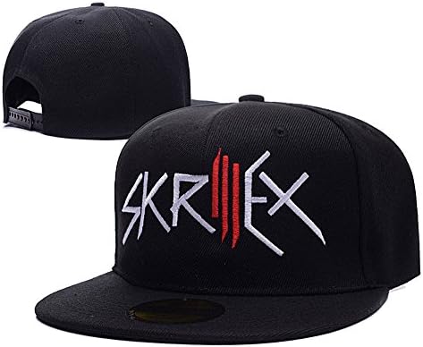 Skrillex Logo Adjustable Snapback Embroidery Hats Caps