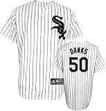 Gavin Floyd Youth Jersey: 2010 Majestic Home Pinstripe Replica #34 Chicago White Sox Jersey