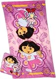Dora the Explorer 2-Piece Pink Paisley Bath Set