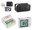 Fujifilm Finepix A805 Blue Camera Bundle (8.3 Mp Digital Camera, Leather Case, 2 Batteries, & Charger)