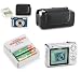 Fujifilm Finepix A805 Blue Camera Bundle (8.3 Mp Digital Camera, Leather Case, 2 Batteries, & Charger)