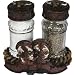 Rivers Edge Products Cowboy Boot Holding Glass Salt and Pepper Shaker