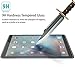 iPad Pro Screen Protector, PLESON® iPad Pro Tempered Glass Screen Protector,[Easy-install Sticker]2.5D Rounded Edge 0.3mm Ultra Clear/Bubble Free/9H Hardness,Anti-Scratch Screen Protector for iPad Pro