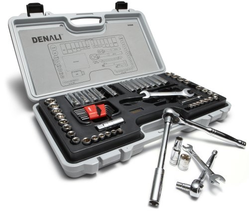 Buy Now at Amazon.com: Denali 64-Piece 1/4- And 3/8-Inch Drive Socket Set, SAE/Metric