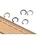 CHN'S 10PCS Hot Colorful Stainless Steel Nose Open Hoop Ring Golden Earring Body Piercing Studs Body Slave Jewelry