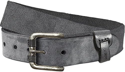 Nixon Dusty Belt Chalk Black, M