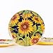 Sunflower Flower Melamine Dinner Plate , 10 Inch