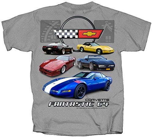 Joe Blow Men's Corvette Fantastic C4 Generation T-Shirt