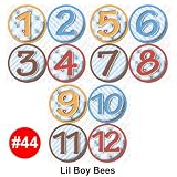 LIL BEES Baby Month Onesie Stickers Baby Shower Gift Photo Shower Stickers, baby shower gift by OnesieStickers