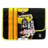 Port Designs Messenger 15 Sacoche de portable besace 15,6'' + Souris pour Ordinateur portable Noir/Jaune