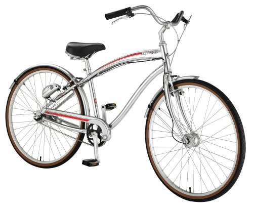 Nirve Ultraliner Men's 3-Speed Automatic Shifting Hybrid Cruiser Bike
