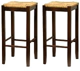 Set of 2 Walnut Finish 29
