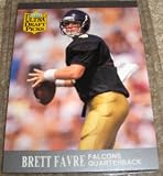 1991 Fleer Ultra Brett Favre Rookie Card #283 Draft Pick NFL Football Trading Card