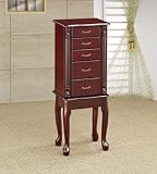Coaster 900144 Jewelry Armoire, Cherry