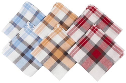 Van Heusen 6-pk. Plaid Handkerchiefs