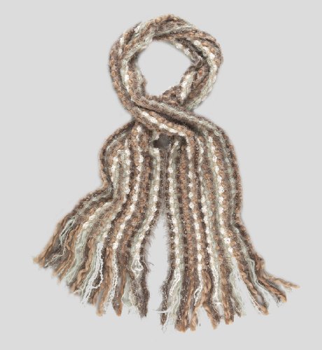 Ribbon Weave Stripe Scarf
