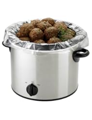 Kitchen: PanSaver EZ Clean Multi-Use Cooking Bags Slow Cooker Liners - Pansaver