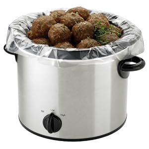 PanSaver EZ Clean Multi-Use Cooking Bags Slow Cooker Liners by Pansaver