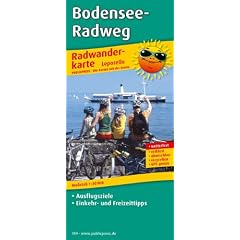 Radwanderkarte Bodensee-Radweg: Mit Ausflugszielen, Einkehr- und Freizeittipps, reissfest, wetterfest, beschriftbar und wieder abwischbar. 1:50000: ... beschriftbar und wieder abwischbar, GPS-genau