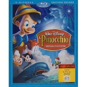 Pinocchio Platinum Edition [Blu-ray] [Import belge]