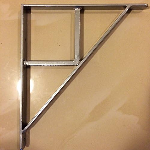 Wrought Iron Bracket SOLID - Corbels Granite - Marble - Shelf Support - Heavy Duty - Hand Forged in USA