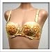  : Venus $45 YELLOW Floral STRAPLESS Bra #0303 sz 34A 34B 36A