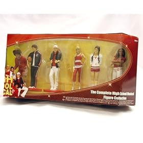 The Complete High School Musical Figure Collection - 6" Figures, Set of 6