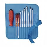 PB SWISS TOOLS 8218TU 差替式ドライバーセット 9本組 ターコイズ CAADBE_VLBNRR