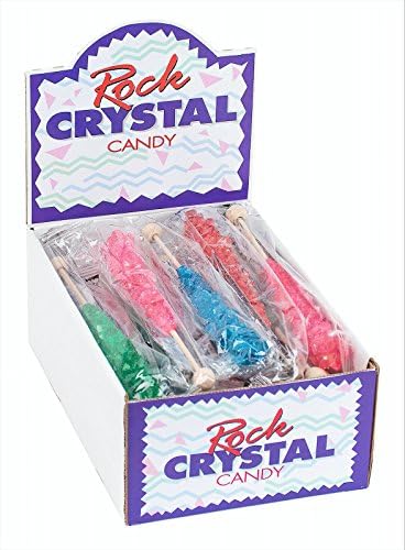 Rock Crystal Candy Sticks - 24ct. Assorted Flavors