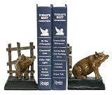 SI 93-4031 Pair Barnyard Bookends