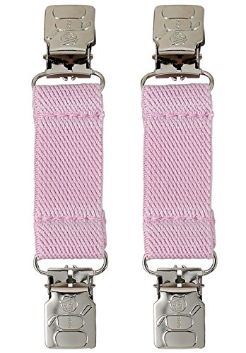 Elastic Glove and Mitten Clips for Kids and Baby EXTRA STURDY SUPER TIGHT GRIP with Snowman Design Clip Comfortable and Easy to Use Glove Keeper - Pink