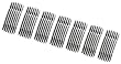 Paramount Restyling 30-0113 Overlay Billet Grille with 4 mm Vertical Bars, 7 Piece