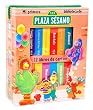 12 Libros de Carton: Plaza Sesamo