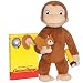 Toys : Curious George Brave Monkey Huggable Plush with DVD