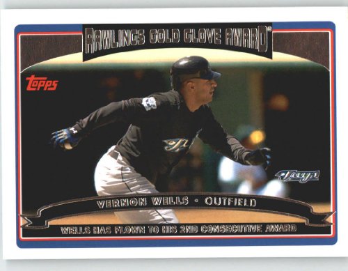 2006 Topps #249 Vernon Wells GG - Toronto Blue Jays (Gold Glove Award Winnner) (Baseball Cards)
