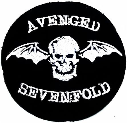 Avenged Sevenfold A7x U.s. Rock Band Embroidered Iron or Sew on Patch New with High Quality for Your Cloth By Jupeter