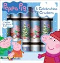 Peppa Pig 6 Large Christmas Crackers