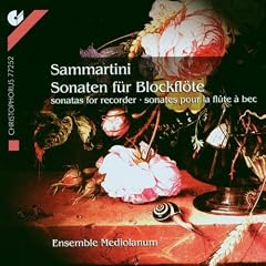 Giuseppe Sammartini: Sonaten f�r Blockfl�te